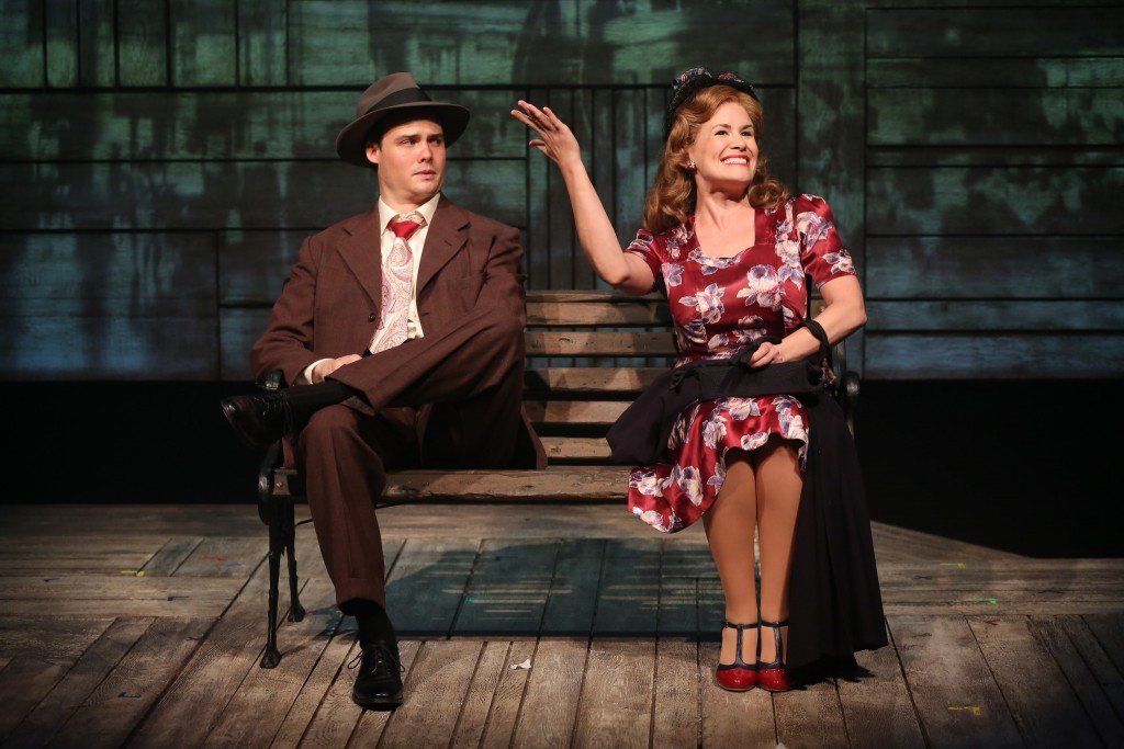 Mickey Theis and Megan Bartle in You Lied To Me About Centralia. Photo Carol Rosegg