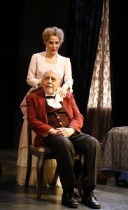 Jean Lichty as the early feminist Nora and George Morfogen as Dr. Rank, whose in love with her.