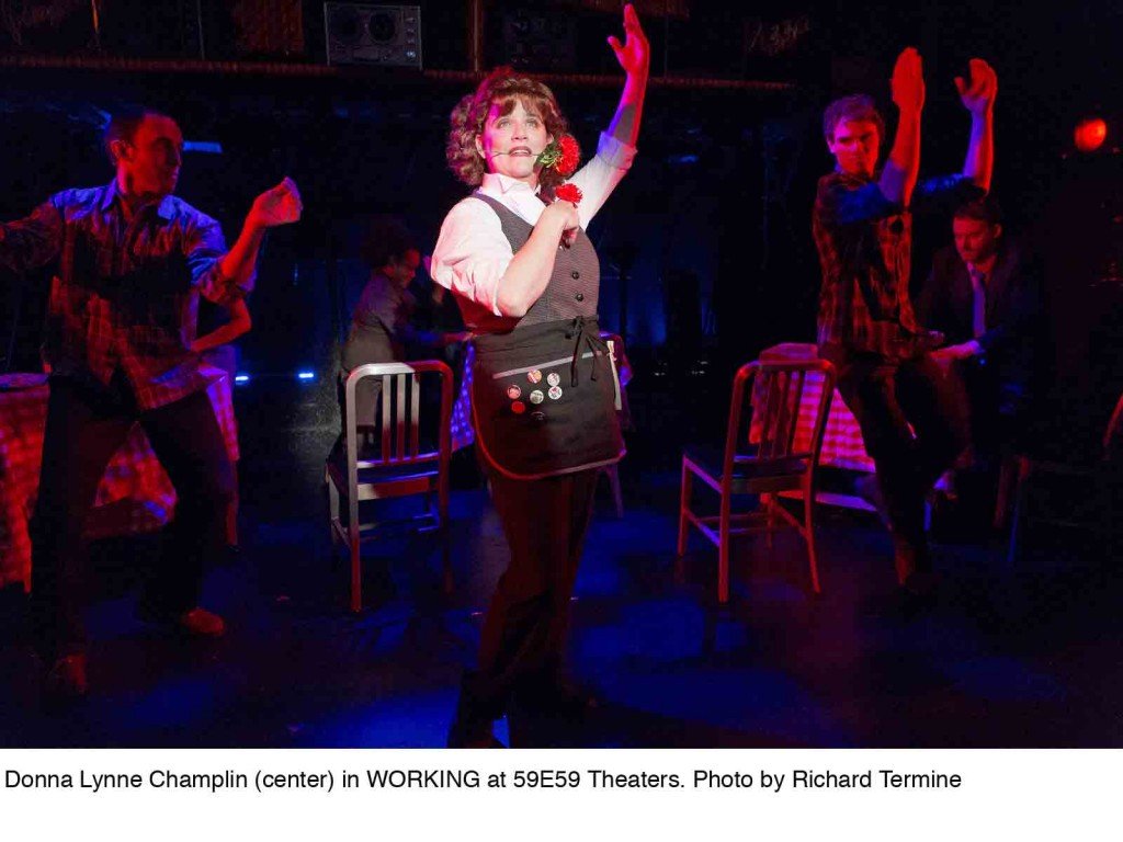 Working, A Musical | From the Book by Studs Terkel | Adapted by Stephen Schwartz and Nina Faso | Contributions by Gordo Greenberg | Prospect Theater Company | 59E59 Theaters